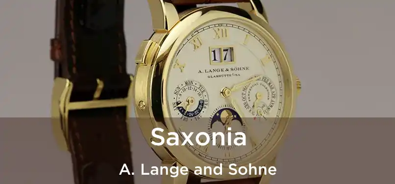  Saxonia A. Lange and Sohne